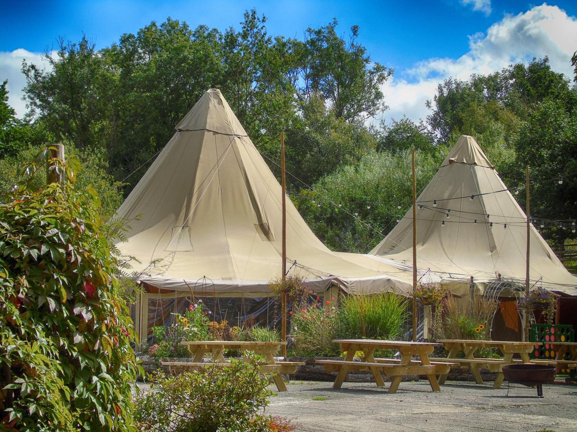 Готель Ceridwen Glamping, Double Decker Bus And Yurts Llandysul Екстер'єр фото